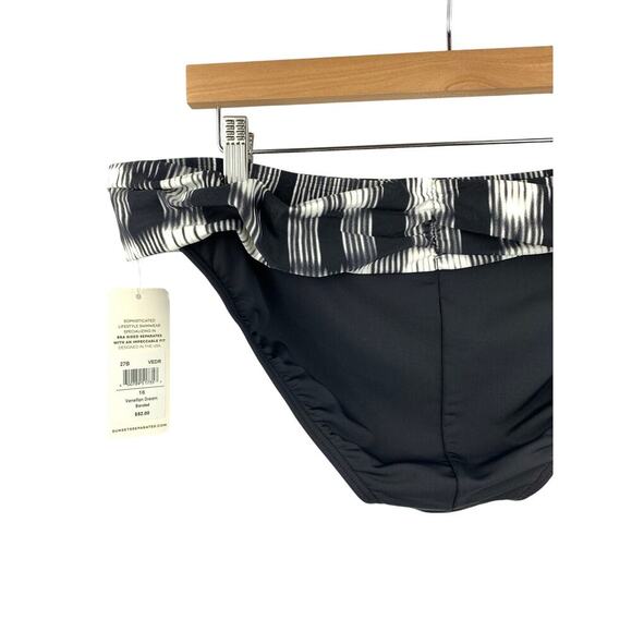 Women's Sunset *NWT* Black Pattern Bikini Set - See Description for Size - Picture 6 of 13